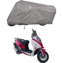Teksin Presto PR150 Scooter A+ Kalite Gri Motosiklet Brandası