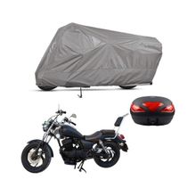 Teksin Ramzey QM 250 Arka Çanta Uyumlu Motosiklet Brandası