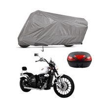 Teksin Regal Raptor DD 250E-10 Arka Çanta Uyumlu Motosiklet Brandası