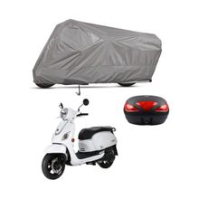 Teksin Sym Fiddle 3 200 I Arka Çanta Uyumlu Motosiklet Brandası