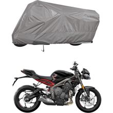 Teksin Triumph Street Triple R A+ Kalite Gri Motosiklet Brandası