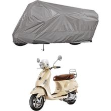 Teksin Vespa LXV 125 A+ Kalite Gri Motosiklet Brandası
