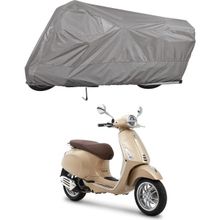 Teksin Vespa Primavera 150 A+ Kalite Gri Motosiklet Brandası