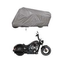 Teksin Victory Chopper Serisi A+ Kalite Gri Motosiklet Brandası