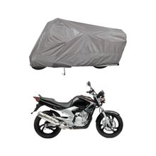 Teksin Yamaha YBR 250 A+ Kalite Gri Motosiklet Brandası