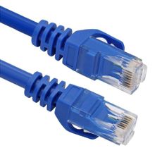 Teldata TLD-030M Cat6 0.30 mt Mavi UTP Patch Kablo