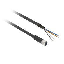 Telemecanique Sensors XZC-P1141L2 M12 4 Pinli Düz 2m Kablolu Konnektör