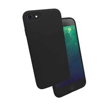 Teleplus Apple iPhone SE 2022 Silk Lansman Silikon Siyah Kılıf