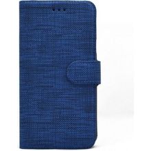 Teleplus General Mobile GM 20 Pro Kumaş Spor Standlı Cüzdan Lacivert Kılıf