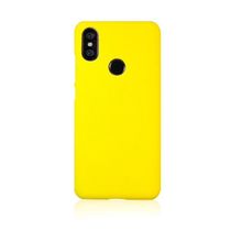 Teleplus Honor 10 Lite Soft Touch Sarı Silikon Kılıf