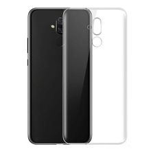 Teleplus Huawei Mate 20 Lite Silikon Şeffaf Cam Ekran Koruyucu ve Cep Telefonu Kılıfı
