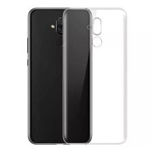 Teleplus Huawei Mate 20 Lite Silikon Şeffaf Tam Kapatan Cam Kılıf