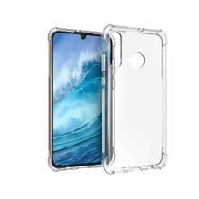 Teleplus Huawei P30 Lite Darbeye Dayanıklı Silikon Şeffaf Nano Ekran Koruyucu Cep Telefonu Kılıfı