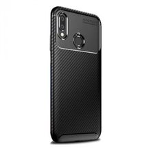 Teleplus Huawei P30 Lite Negro Karbon ve Silikonlu Siyah Nano Ekran Koruyucu Cep Telefonu Kılıfı