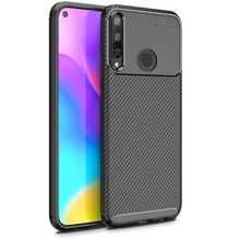 Teleplus Huawei P40 Lite E Kahverengi Negro Dizayn Silikon Kılıf+Nano Ekran Koruyucu