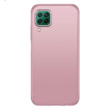 Teleplus Huawei P40 Lite Lüks Mat Rose Gold Silikon Cep Telefonu Kılıf