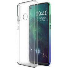Teleplus Huawei Y6P Kılıf Lüks Silikon Şeffaf ve Nano Ekran Koruyucu