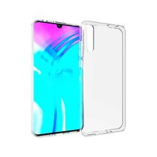 Teleplus Huawei Y8p Kılıf Lüks Silikon Şeffaf ve Nano Ekran Koruyucu