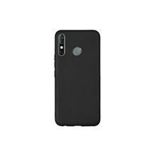 Teleplus İnfinix Hot 8 Kılıf Lüks Mat Silikon Siyah Nano Ekran Koruyucu