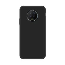 Teleplus Infinix Note 7 Lüks Mat Nano Ekran Koruyucu Siyah Silikon Cep Telefonu Kılıf