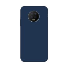 Teleplus Infinix Note 7 Lüks Mat Siyah Silikon Cep Telefonu Kılıf