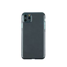 Teleplus Iphone 11 Pro Max Kamera Korumalı Anti Şok Silikon Şeffaf Nano Ekran Koruyucu Cep Telefonu Kılıfı