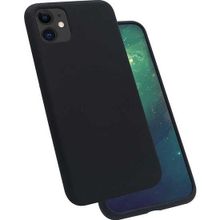 Teleplus iPhone 11 Pro Max Silinebilir Kir Tutmaz Silikon Siyah Nano Ekran Koruyucu Kılıf