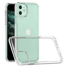 Teleplus iPhone 12 Şeffaf Coss Sert Hibrit Silikon Kılıf