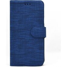 Teleplus iPhone 13 Pro Kumaş Spor Standlı Cüzdan Lacivert Kılıf