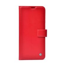 Teleplus iPhone 13 Pro Max Delüxe Kartlıklı Standlı Cüzdan Kırmızı Kılıf