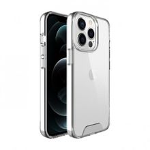 Teleplus Iphone 13 Pro Max Kristal Gard Sert Kapak Silikon Şeffaf Nano Ekran Koruyucu Cep Telefonu Kılıfı