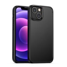 Teleplus iPhone 13 Slim Hom Transparan Silikon Siyah Kılıf