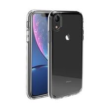 Teleplus iPhone XR Kılıf Coss Sert Hibrit Silikon Şeffaf Nano Ekran Koruyucu