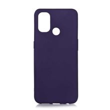 Teleplus Oneplus Nord N100 Lüks Premier Lacivert Silikon Cep Telefonu Kılıf