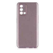 Teleplus Oppo A74 Kamera Korumalı Mat Lacivert Nano Ekran Koruyucu Ve Silikon Kılıf
