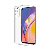 Teleplus Oppo Reno 5 Lite Kamera Korumalı Tpu Silikon Şeffaf Nano Ekran Koruyucu Kılıf