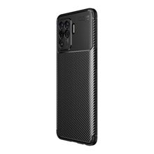 Teleplus Oppo Reno5 Lite Negro Karbon Silikon Siyah Kılıf