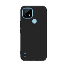 Teleplus Realme C21 Biye Mat Silikon Lacivert Kılıf
