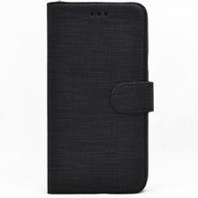 Teleplus Samsung Galaxy A02s Kumaş Spor Standlı Cüzdan Siyah Kılıf