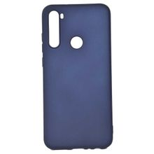 Teleplus Samsung Galaxy A11 Lüks Mat Lacivert Nano Ekran Koruyucu Ve Silikon Kılıf