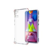 Teleplus Samsung Galaxy A21s Kamera Korumalı Darbeye Dayanıklı Silikon Şeffaf Kılıf