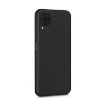 Teleplus Samsung Galaxy A22 4G Lüks Mat Silikon Siyah Cep Telefonu Kılıfı