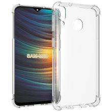 Teleplus Samsung Galaxy A30 Darbe Korumalı Silikon Şeffaf Kılıf
