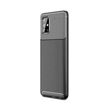 Teleplus Samsung Galaxy A51 Negro Mat Tam Kapatan Ekran Koruyucu Siyah Silikon Cep Telefonu Kılıf
