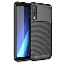 Teleplus Samsung Galaxy A7 2018 Siyah Ultra Koruma Negro Silikonlu Kılıf ve Tam Kapatan Cam