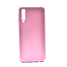 Teleplus Samsung Galaxy A70 Lüks Silikonlu Nano Ekran Koruyucu Rose Gold Kılıf