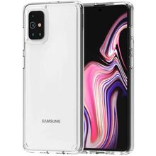 Teleplus Samsung Galaxy A71 Coss Sert Hibrit Silikon Nano Ekran Koruyucu Şeffaf Kılıf