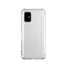 Teleplus Samsung Galaxy A71 Darbe Korumalı Nano Ekran Koruyucu Şeffaf Silikon Cep Telefonu Cep Telefonu Kılıfı