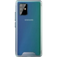 Teleplus Samsung Galaxy A81 Gard Darbeye Dayanıklı Silikon Şeffaf Kılıf