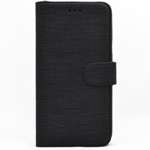 Teleplus Samsung Galaxy J4 Plus Kılıf Kumaş Spor Standlı Cüzdan Siyah